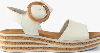 Gabor Womens Gabor ANDRE Womens Sandals Creamy White - Size: 7.5