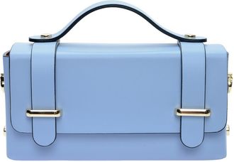 Isabella Rhea Turquoise Rundleer Tas