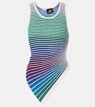 Loewe Paulas Ibiza cotton-blend tank top