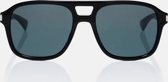 Saint Laurent Corner Angle aviator sunglasses