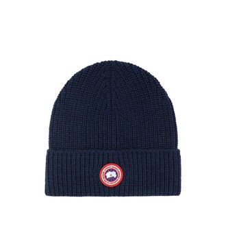 Canada Goose Ribbed Wool Beanie