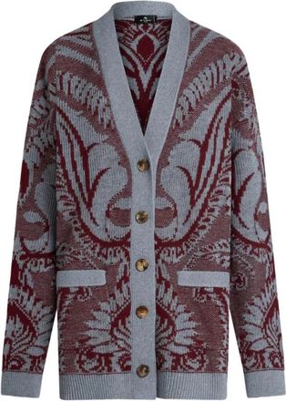 Etro Cardigan - Dames - Vesten - Veelkleurig - S - Truien & Vesten
