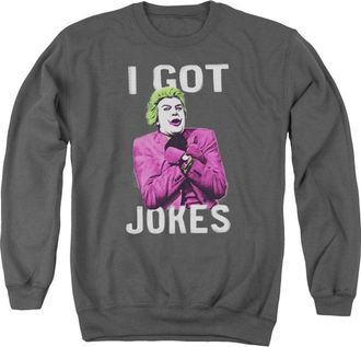 Gildan Batman Classic Tv Got Jokes Adult Crewneck Sweatshirt