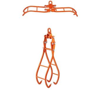 OEM Pinzas Para Levantar Troncos, De Acero Resistente, Con Agarre Seguro, 91 Cm (36 Pulgadas), Garra Giratoria De 4 Pulgadas