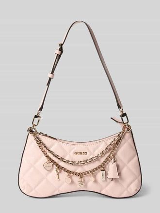 Guess Shoulder Bag mit Logo-Detail Modell Libby in Rosa, Gr&ouml;&szlig;e 1