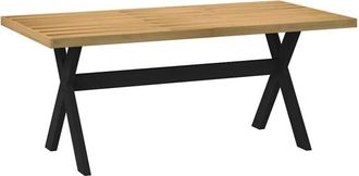 vidaXL Vidaxl - Dining Table noain X-Shaped Legs 180x90x75 cm Solid Wood Pine