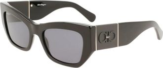 Ferragamo Classic Zonnebrillen Sf 105 - Dames - Zonnebrillen - Zwart - 54 MM - Accessoires