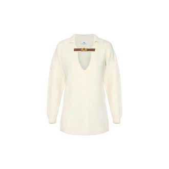 Elisabetta Franchi Mujer, Jerseys, Beige, Talla: XS