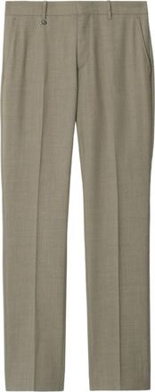Burberry Pantaloni sartoriali in lana - Verde