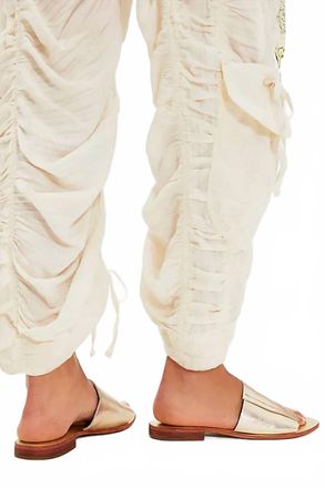 Free People Womens Verona Slide Sandal In Gold
