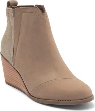 Toms Clare Wedge Bootie in Natural at Nordstrom Rack, Size 9.5