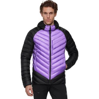 Mammut Broad Peak In Hooded Jacket - Mens in Lavandin/black at Nordstrom, Size Xx-Large