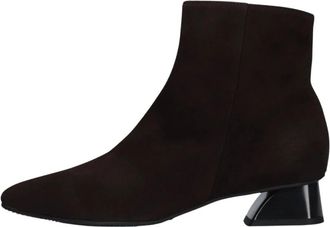 Brunate 38921 Enkellaarsjes - Dames - Laarzen met Hak - Bruin - 40 EU - Schoenen