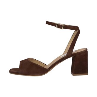 Notre-V Schoenen, Dames, Bruin, 40 EU, Leer, 22304 High Heel Sandalen