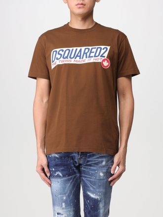 Dsquared2 Graphic T-shirt Korte Mouwen Katoen