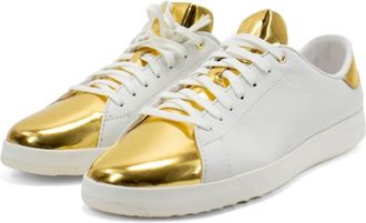 Cole Haan Womens Grandpro Tennis Walking Shoe In Optic White