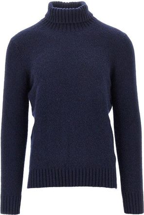 PIACENZA 1733 Cashmere-blend turtleneck sweater Man 48