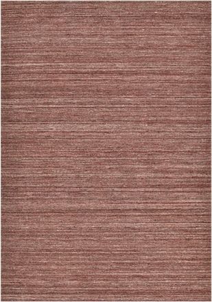 THEKO Alfombra jaspeada tejida a mano roja 70x140 cm