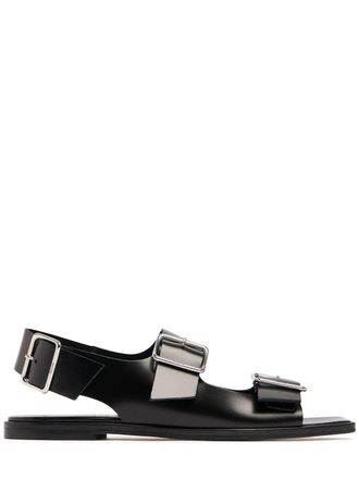 【関税込み】Melia Sandals - Aeyde - Leather - Black Aeyde Melia Sandals in Black | Lyst