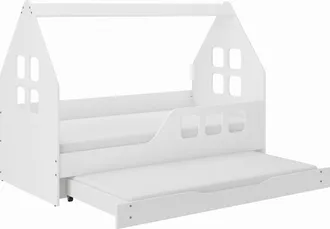 OEM Cama Infantil Con Forma De Casita De 160x80 Cm, Derecha, Con Funci&oacute;n Para Dormir