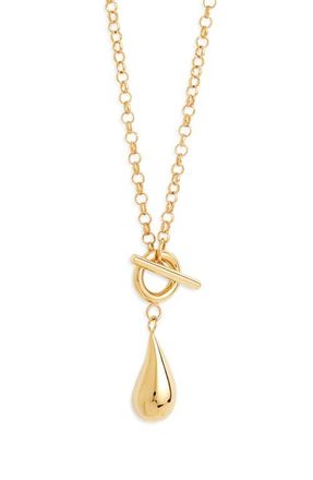Soko Maxi Dash Pendant Necklace in Gold at Nordstrom