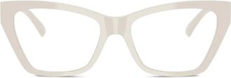 Jimmy Choo Eyewear JC3021H geometric-frame glasses - White