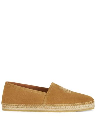 Etro Espadrillas con ricamo - Marrone