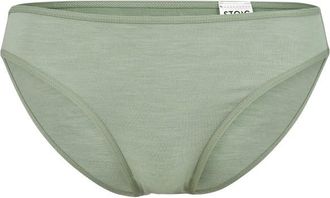 Stoic Merino150 SadjemSt. Brief Merinounterw&auml;sche f&uuml;r Damen | grau/oliv