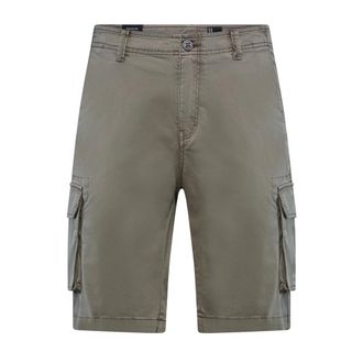 Bomboogie Bermuda Cargo in Gabardine di Cotone - - Shorts - Uomo - Beige - W30