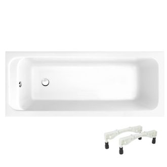 Villeroy & Boch Ba&ntilde;era Recta 160 X 70 Villeroy Et Boch Architectura Acr&iacute;lico Con Pies