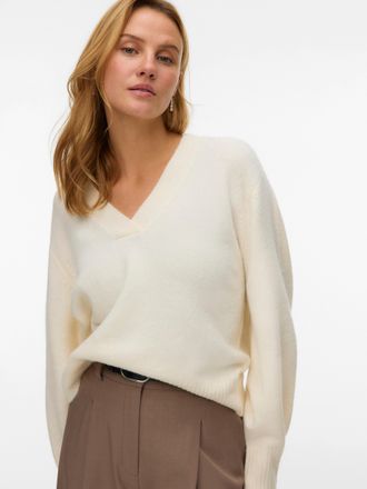 Vero Moda V-Ausschnitt-Pullover