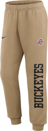 Nike Ohio State Primetime Club Nike Mens College Jogger Pants in Brown | 00SU2FEOH-YUW