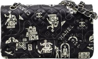 Chanel Pre-owned Vintage Schoudertas - Dames - Vintage Schoudertas - Zwart - ONE Size - Leer - Vintage