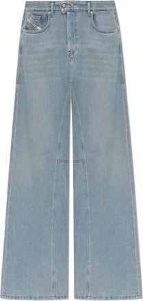 Diesel Jeans, Dames, Blauw, W24 L32, Katoen, 1996 D-Sire-Yu-U Jeans