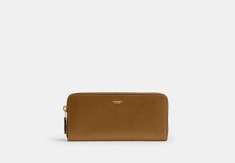 Coach New York Slim Accordion Zip Wallet