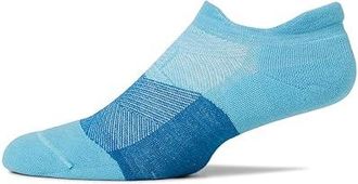 Feetures Merino 10 Max Cushion Tab Quarter Length Socks Shoes Tahoe Blue : SM (US Womens Shoe 4-6.5), Nylon/Spandex/Tencel