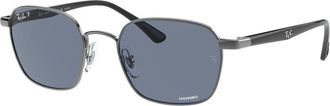 Ray-Ban RB3664CH Polarized 004/BA Mens Sunglasses Grey Size 50