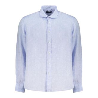 North Sails Spread Collar Shirt - Heren - Casual Overhemden - Blauw - XL - Overhemden