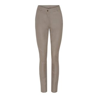 BTF-CPH Pantalones de cuero - Trousers - Mujer - Gris - XL