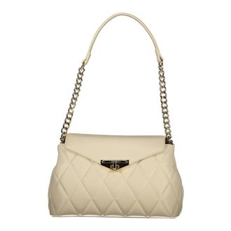 Mario Valentino Bolso de hombro con cadena y asa &uacute;nica - Bags - Mujer - Beige - ONE SIZE