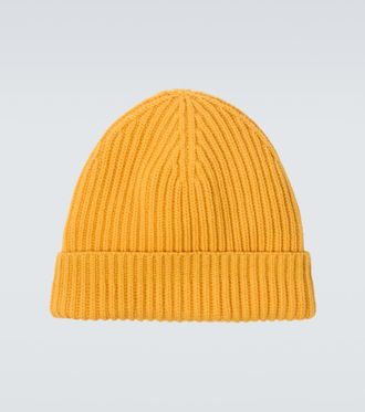 Umit Benan Paradiso ribbed-knit cashmere beanie