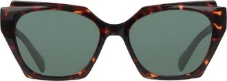 Liu Jo Mode Zonnebril Lj 809S Kleur 242 - Dames - Zonnebrillen - Bruin - 55 MM - Accessoires