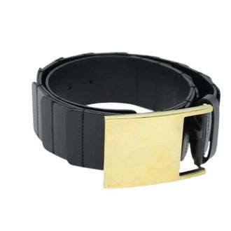 Gucci Pre-owned Belts, female, Black, Size: ONE SIZE Pre-owned Vintage Belt