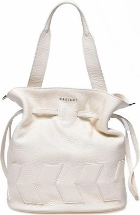 Orciani Shoulder Bucket Bag - White