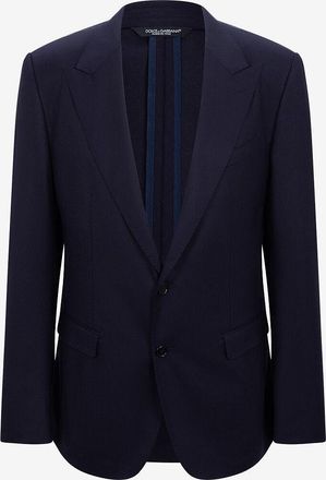Dolce & Gabbana Einreihiger Wollflanellblazer Taormina