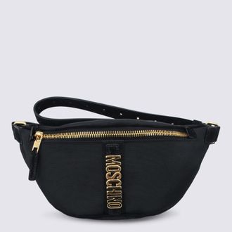 Moschino Black Belt Bag