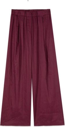 Oltre Dames, Broeken, Rood, Maat: XL Linnen