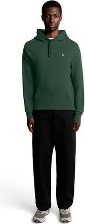 Lyle & Scott Long Sleeve Pull Over Hoodie in Dark Green at Nordstrom, Size Medium