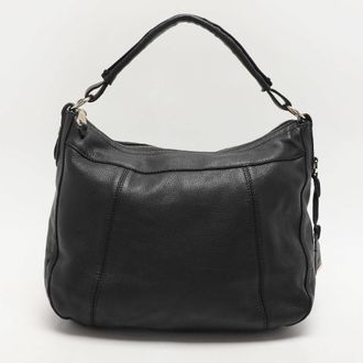 Cole Haan Black Leather Hobos