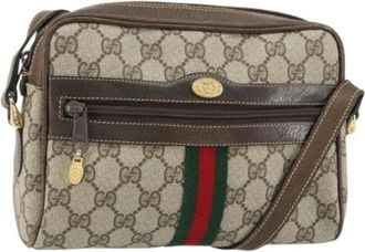 Gucci Pre-owned Cross Body Bags, female, Beige, Size: ONE SIZE Pre-owned Crossbody Bag